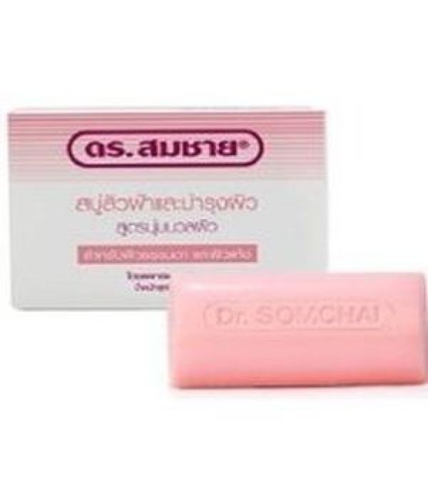 Лечебное мыло от акне Dr.Somcha для нормальной и сухой кожи
