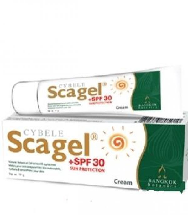 Эффективное Средство от шрамов и растяжек Scagel c SPF30