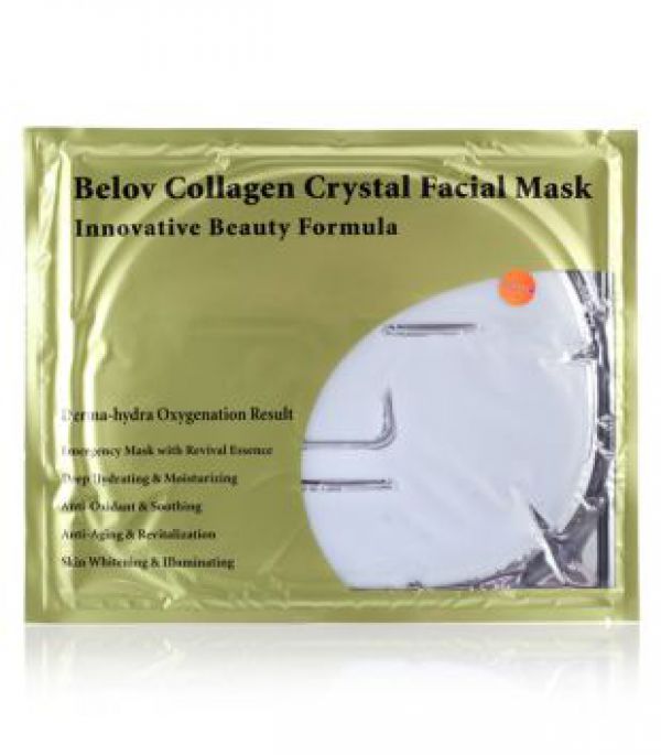 Кристаллическая коллагеновая маска для лица Belov с Молочным Протеином