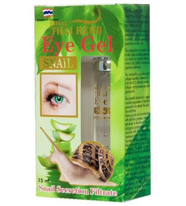 Гель для глаз Royal Thai Herb с Фильтратом Улитки и Витаминами