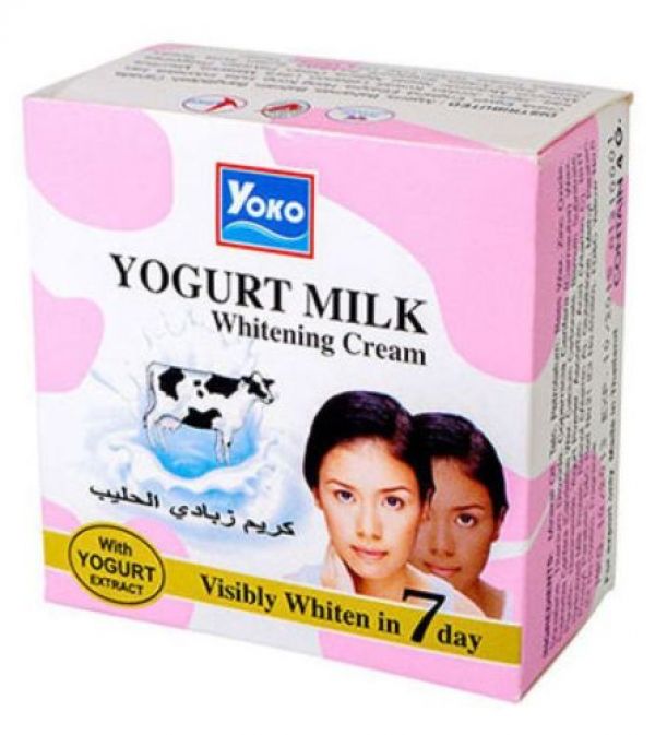 Отбеливающий крем Yoko с Йогуртом и Молоком