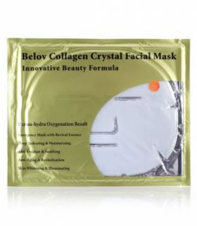Кристаллическая коллагеновая маска для лица Belov с Молочным Протеином