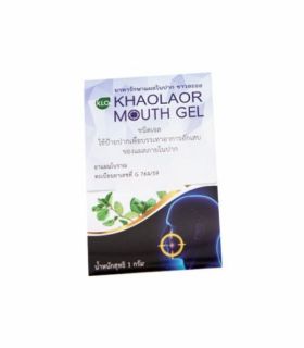 Натуральный Гель для лечения стоматитов и ран в полости рта Khaolaor