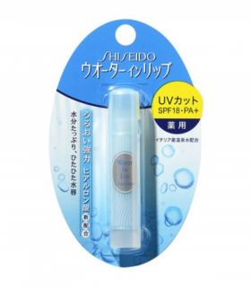 Увлажняющий солнцезащитный бальзам для губ Shiseido с Гиалуроновой кислотой