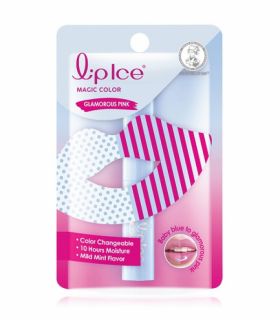 Виявляючий Рожевий Бальзам для губ Mentholatum з мерехтливим блиском